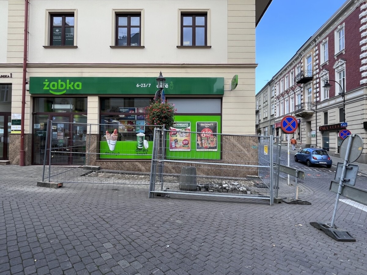Przebudowa ul. Grunwaldzkiej [październik 2023]